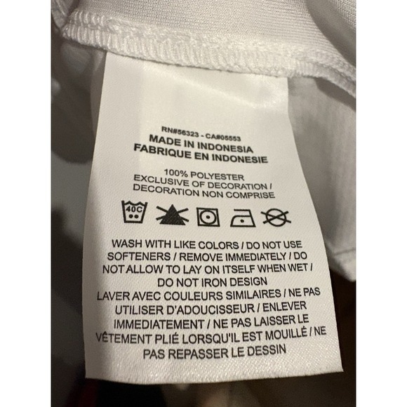 Nike Canada Soccer Jersey Women Medium | White Dri-FIT Slim Fit Shirt | NWT - Picture 6 of 6